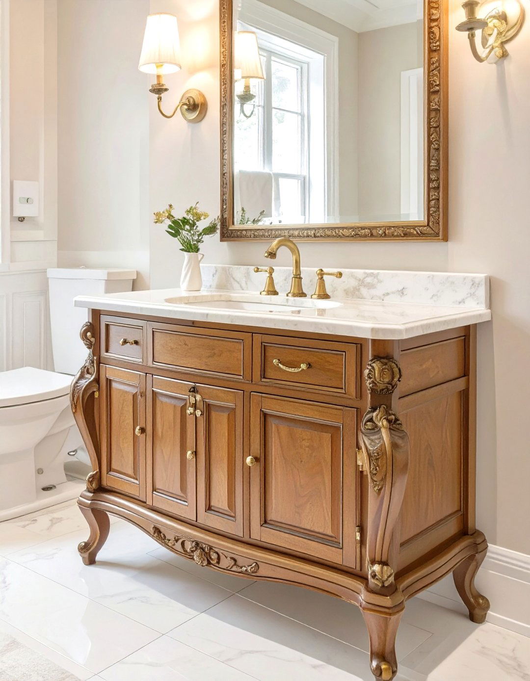 Traditional Bathroom Vanity - 30 bathroom vanity designs