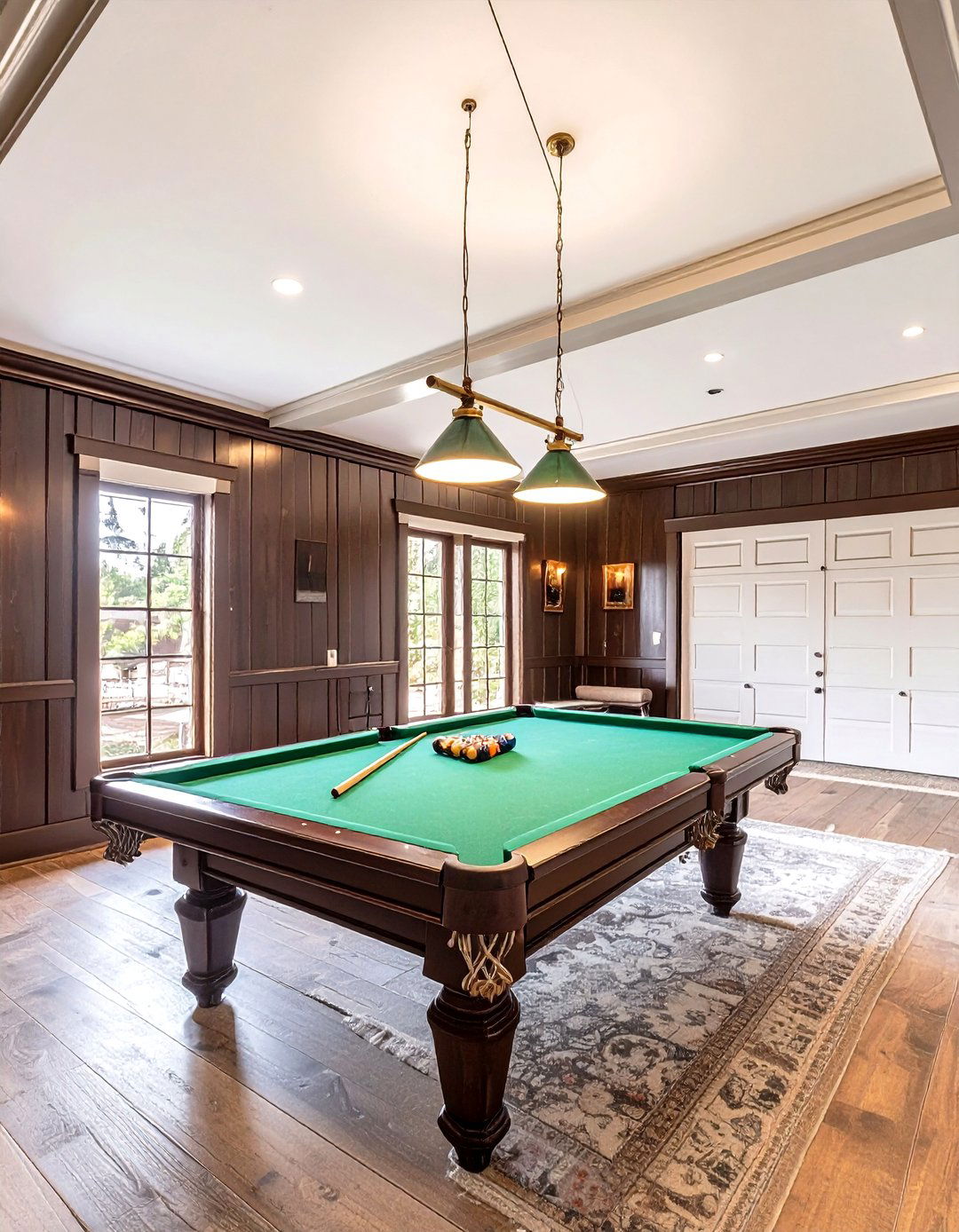 Traditional Billiards Room - 30 bonus room above garage ideas