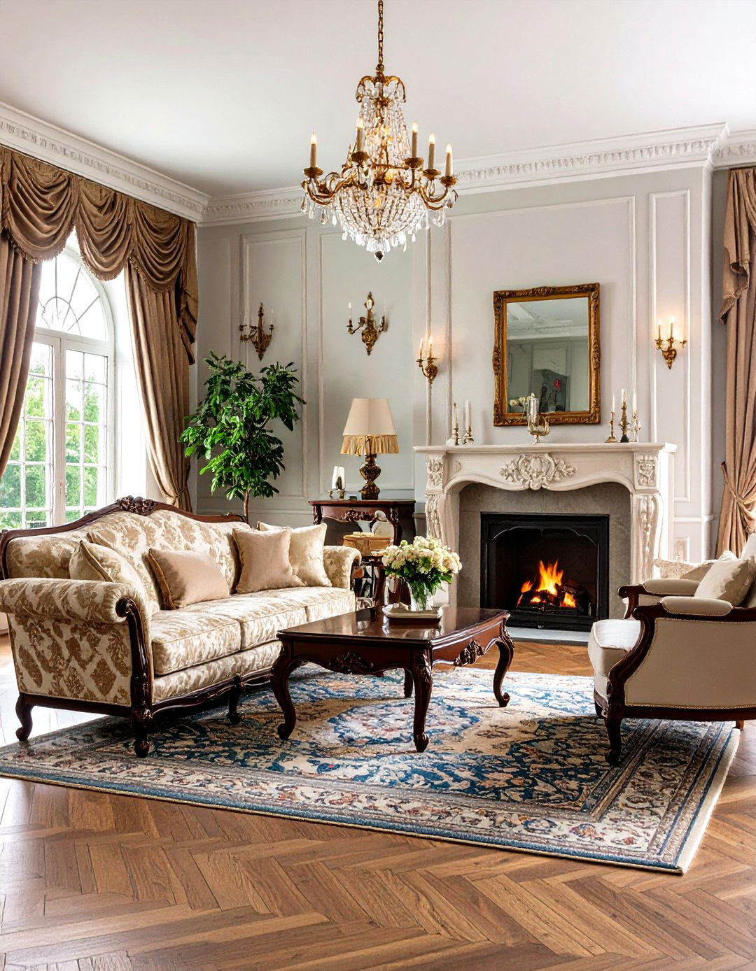 Traditional Living Room Elegance - 30 design ideas for living room