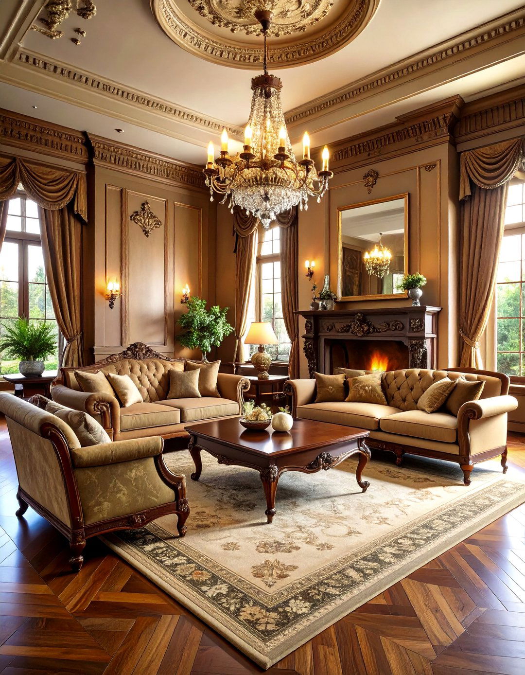 Traditional Living Room Elegance - 30 aesthetic living room ideas