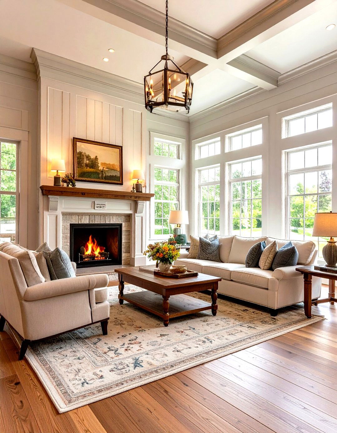 Traditional Paneling and Millwork Wall - 30 fireplace accent wall ideas