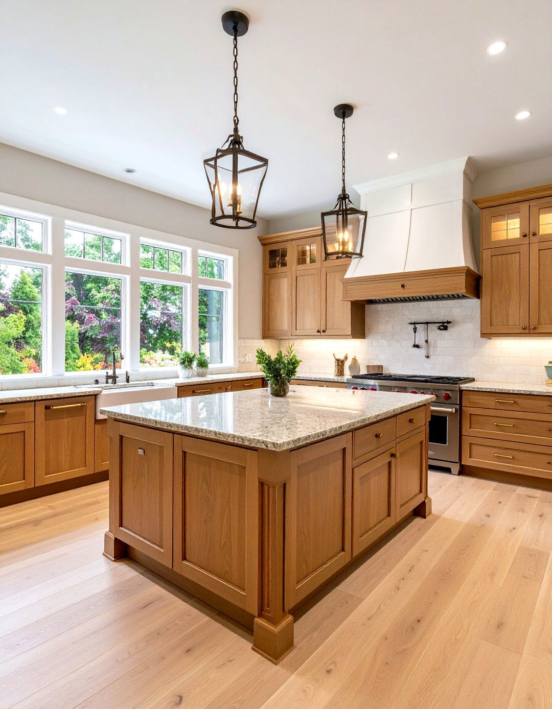 Traditional Wood Galley Kitchen - 30 galley kitchen designs