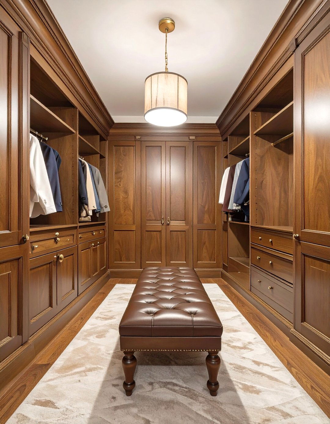 Traditional Wood Paneled Dressing Room - 30 design a closet online free ideas