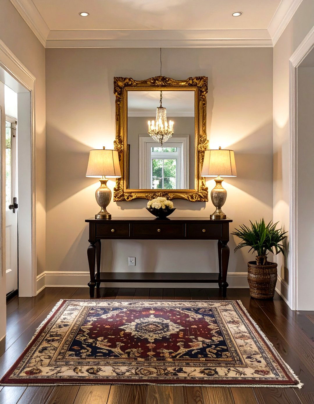 Traditional and Timeless Entry - 30 home entryway ideas