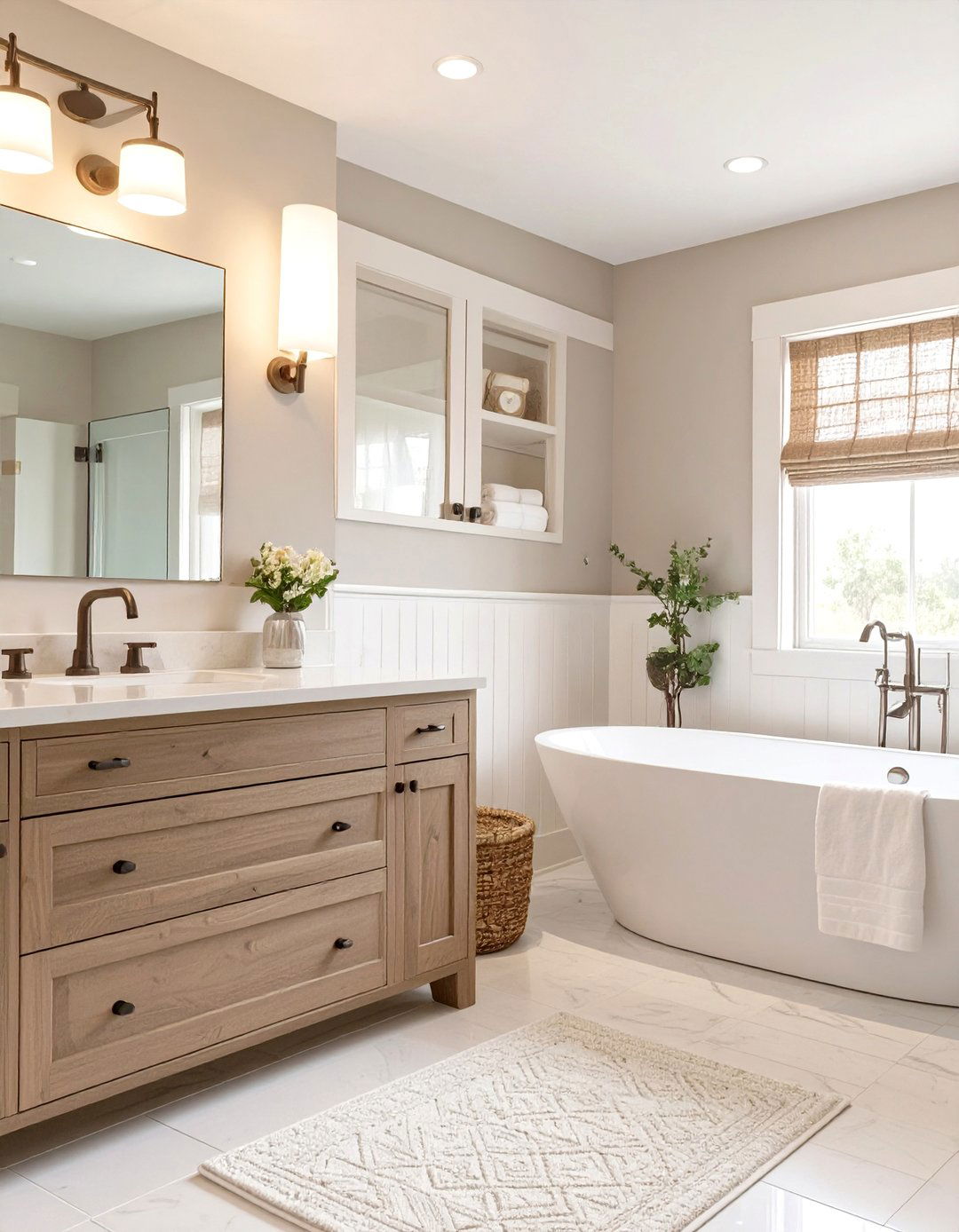 Transitional Bathroom Design - 30 bathroom interior design ideas