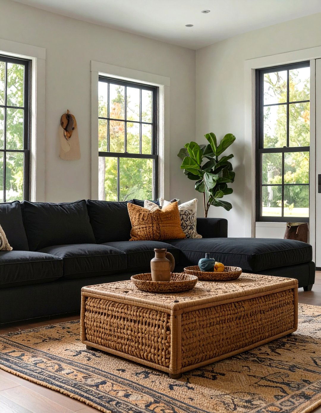 30 Black Couch Living Room Ideas for a Chic Interior - We Love Home Blog