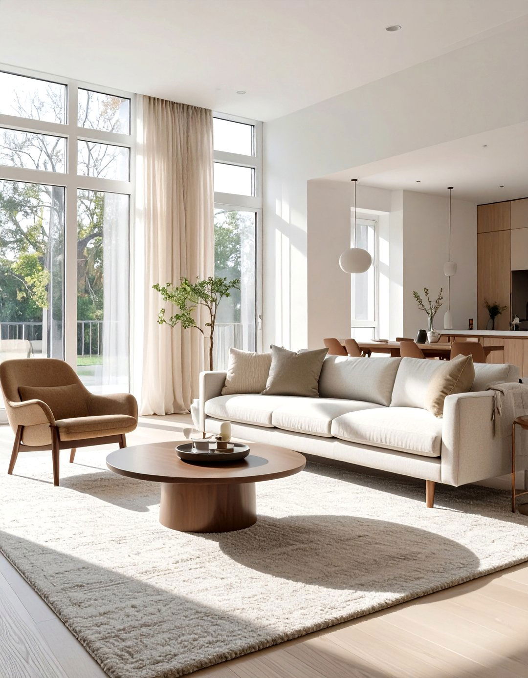 Transitional Living Room Style - 30 big living room ideas