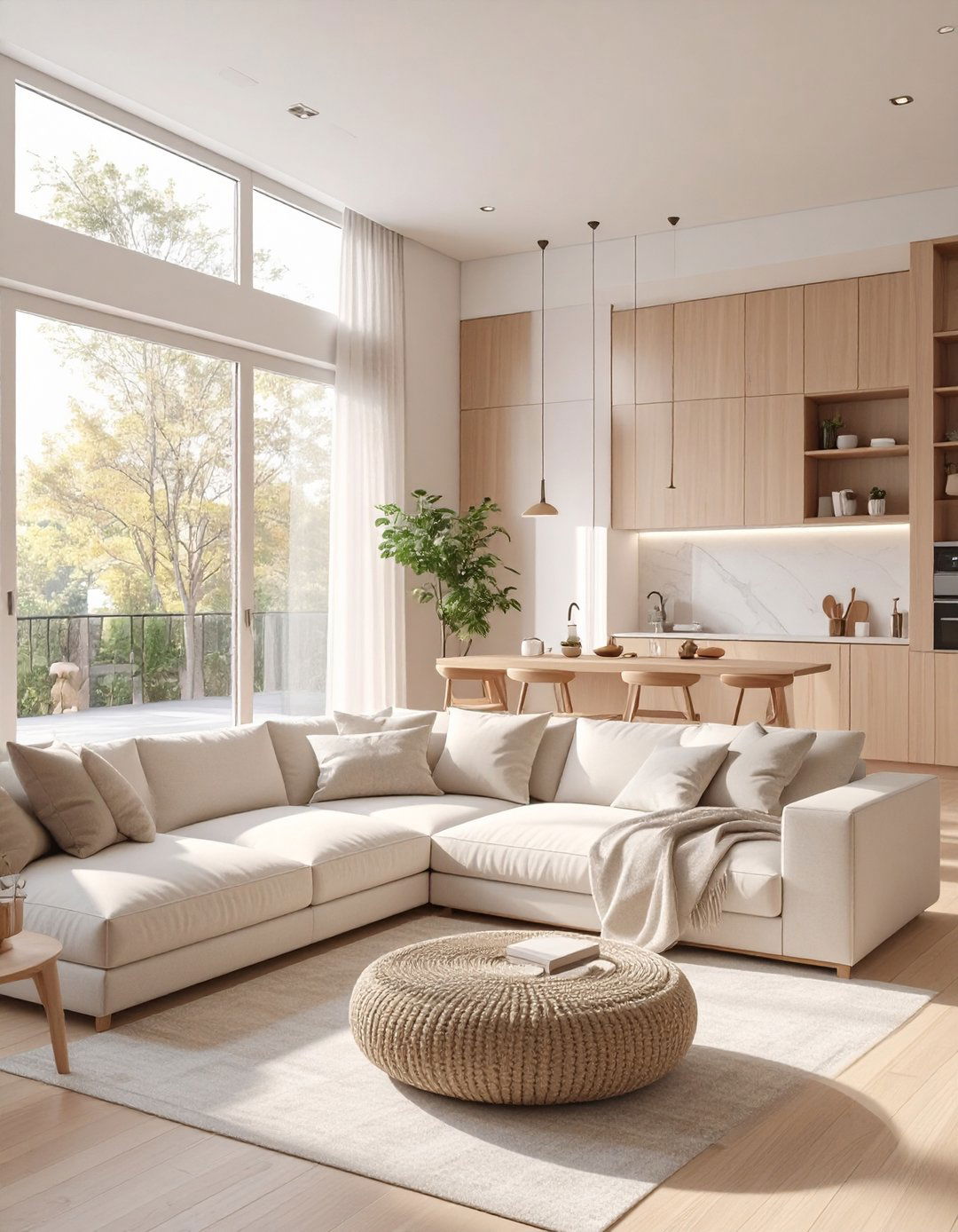 Transitional Minimalist Family Home - 30 minimalist house design ideas