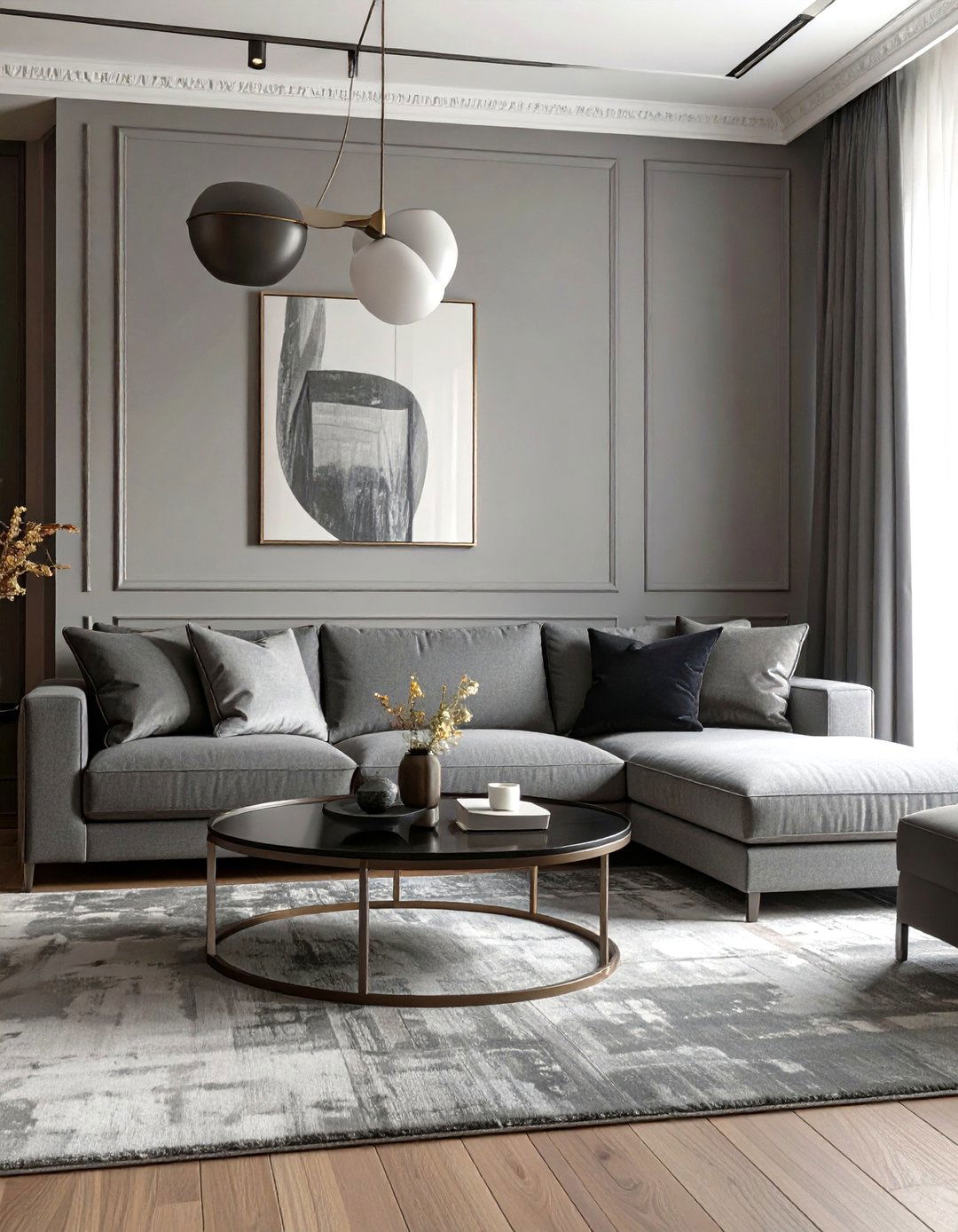 Transitional Monochrome Interior Design - 30 what is monochrome interior design ideas