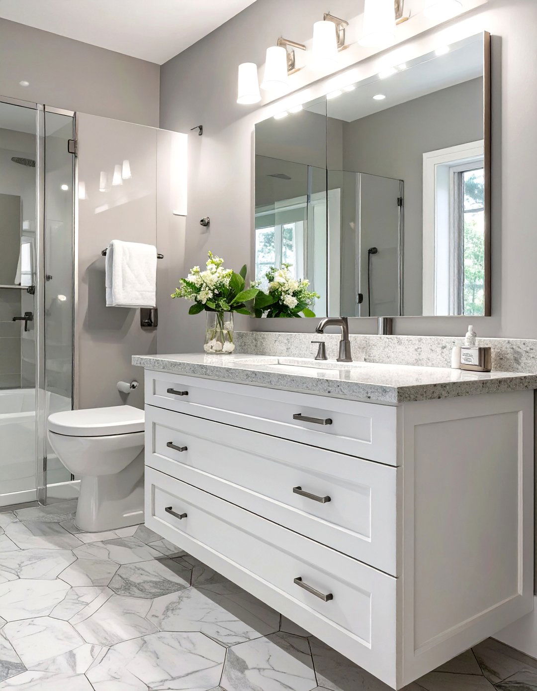Transitional Style Bathroom - 30 bathroom remodel ideas 2022