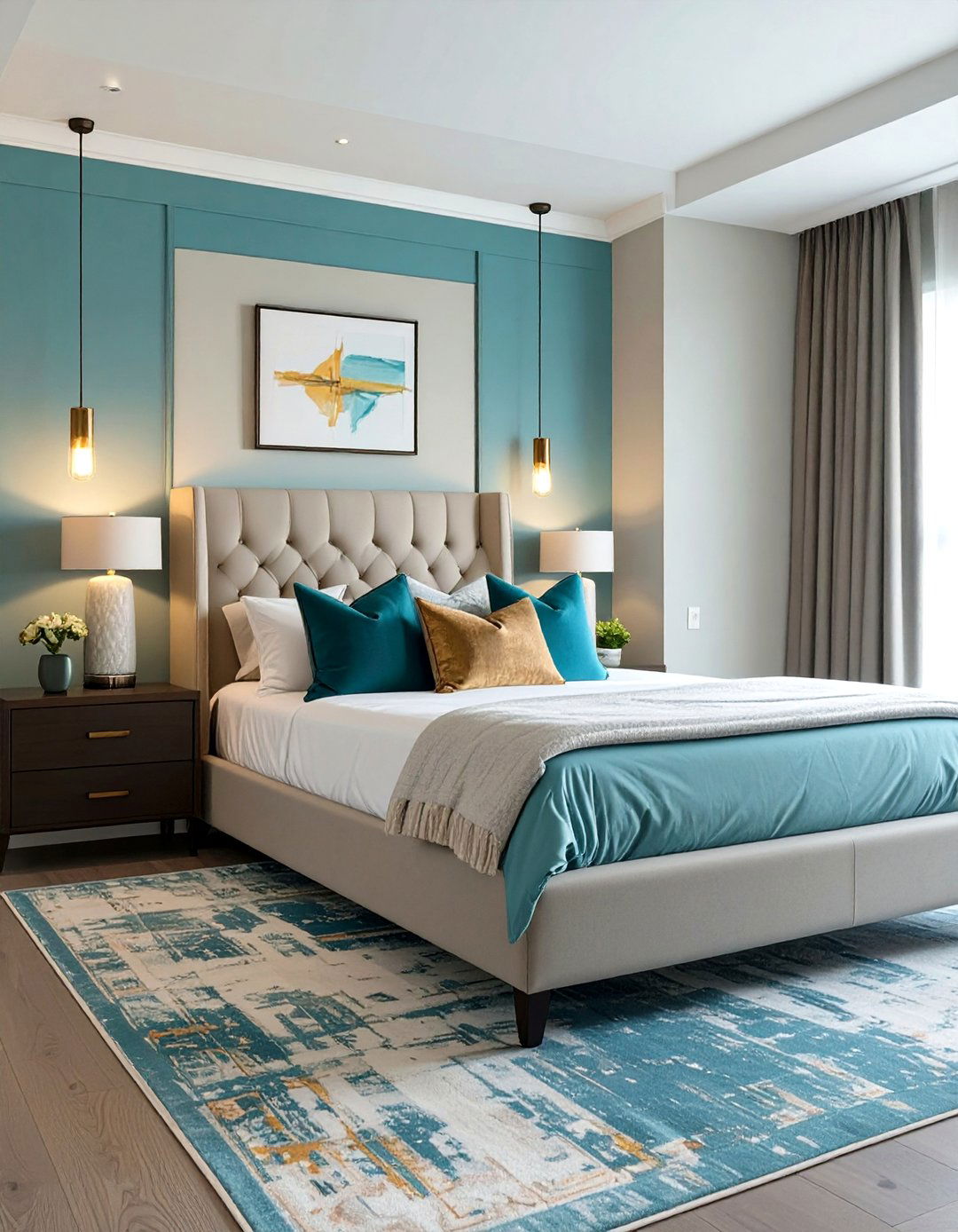 Transitional Style Bedroom - 30 apartment bedroom ideas