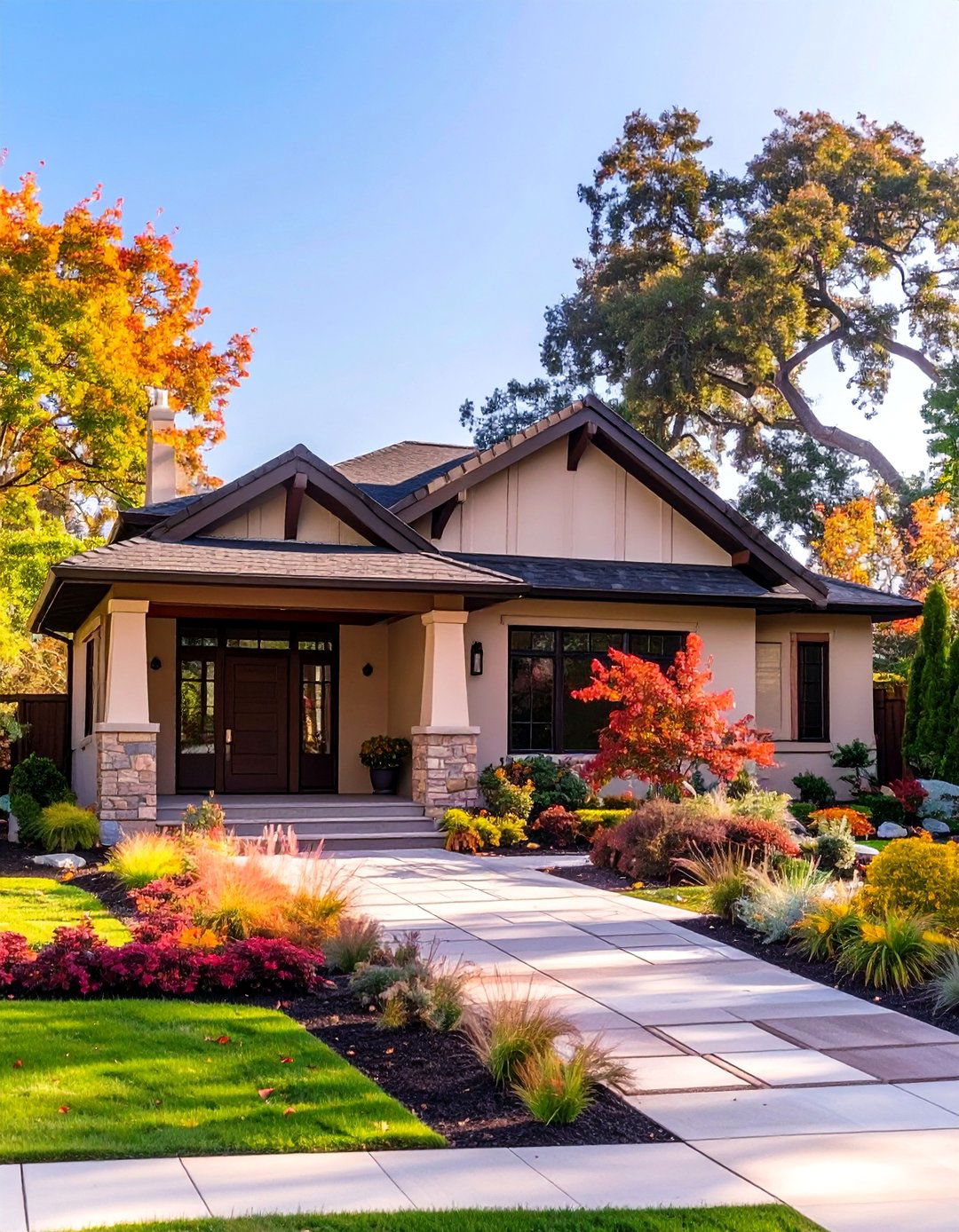Transitional Style Bungalow - 30 bungalow house design ideas