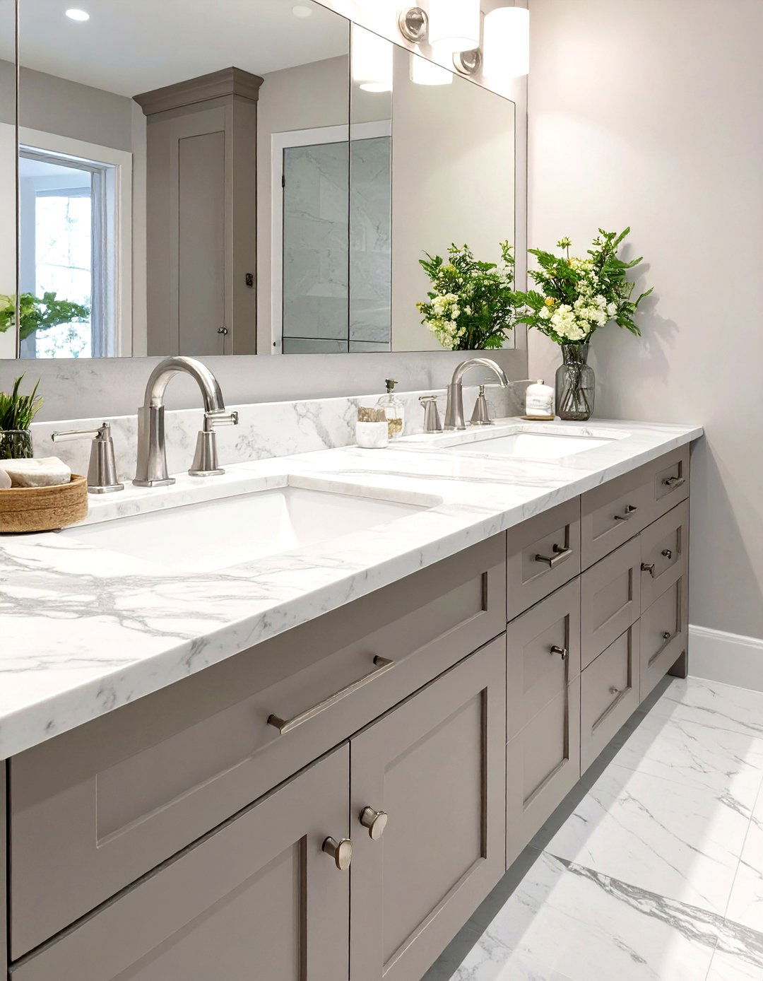 30 Master Bathroom Double Sink Vanity Ideas to Copy - We Love Home Blog