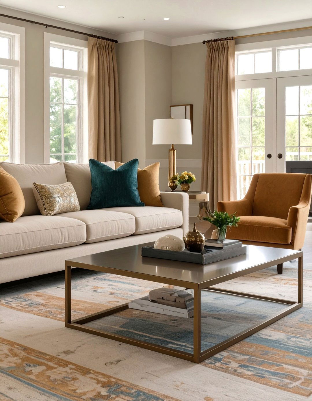 Transitional Style Family Room - 30 nu look home design ideas