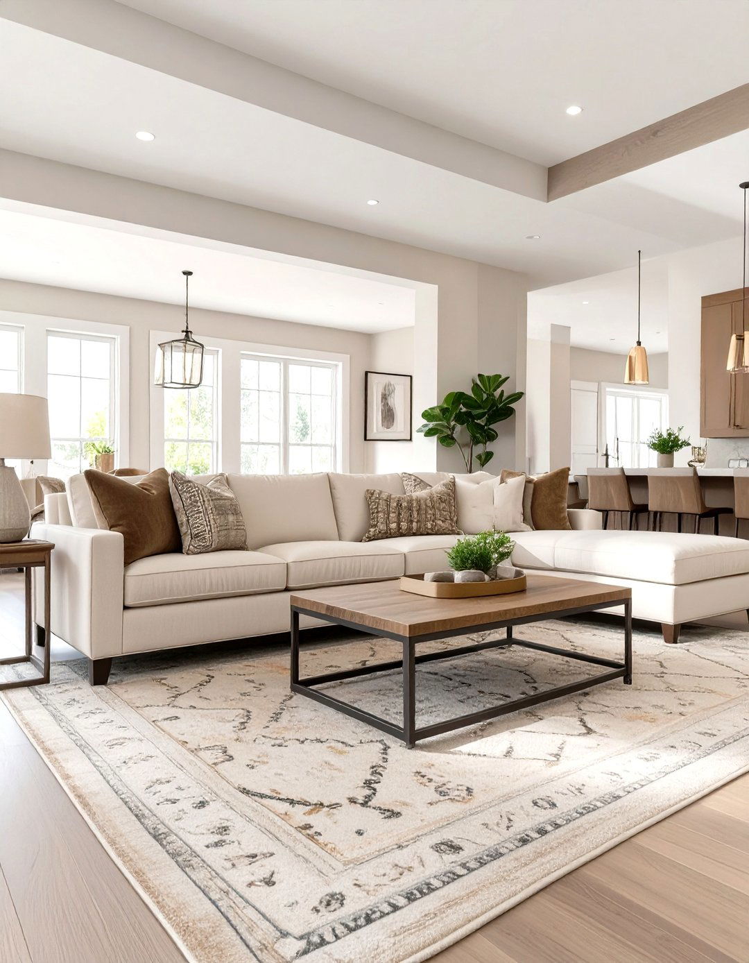 Transitional Style Family Room - 30 interior design help ideas