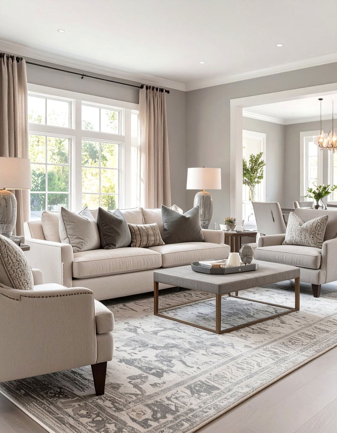 Transitional Style Family Room - 30 interior design photos ideas