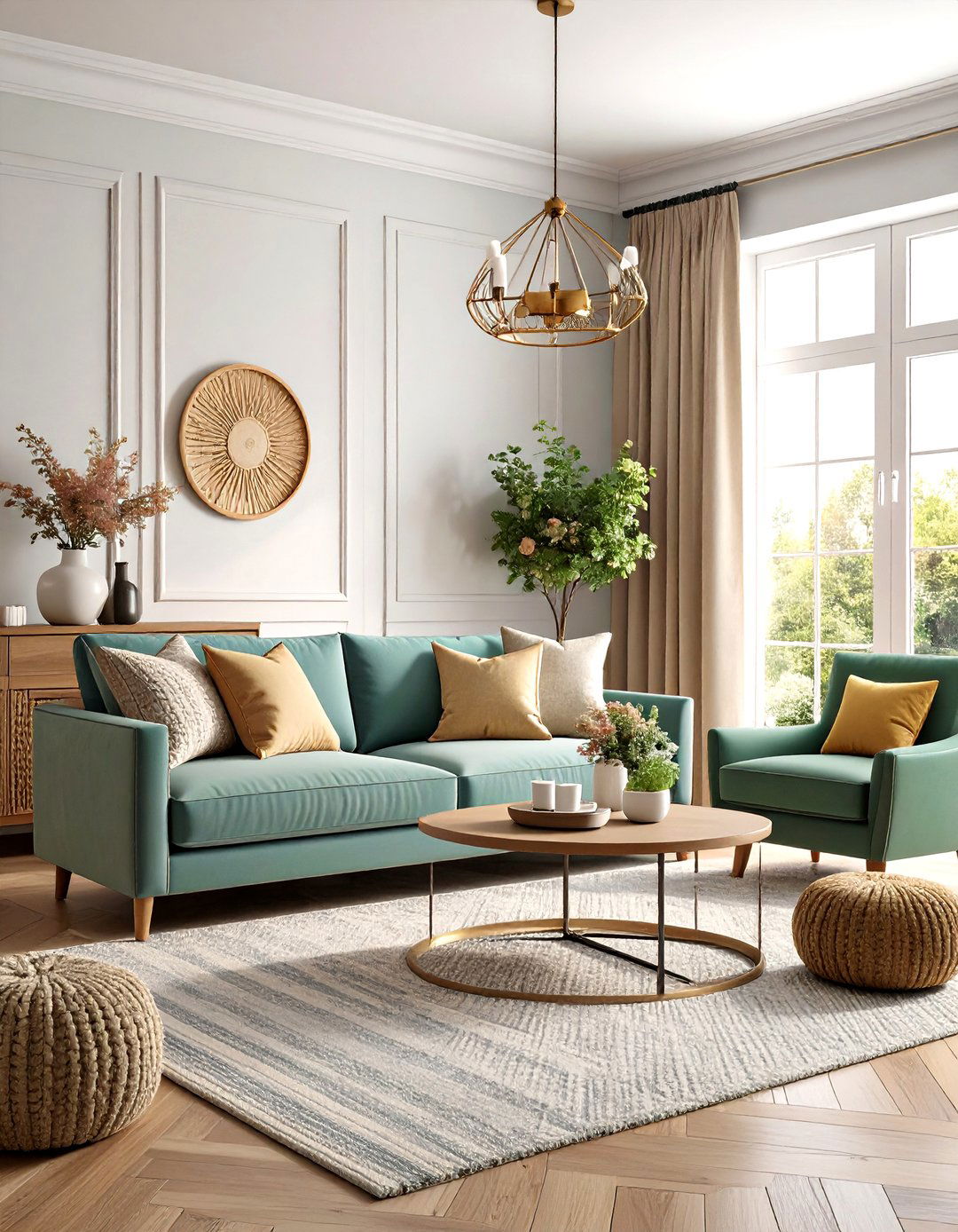 Transitional Style Family Room - 30 3d home design online free ideas
