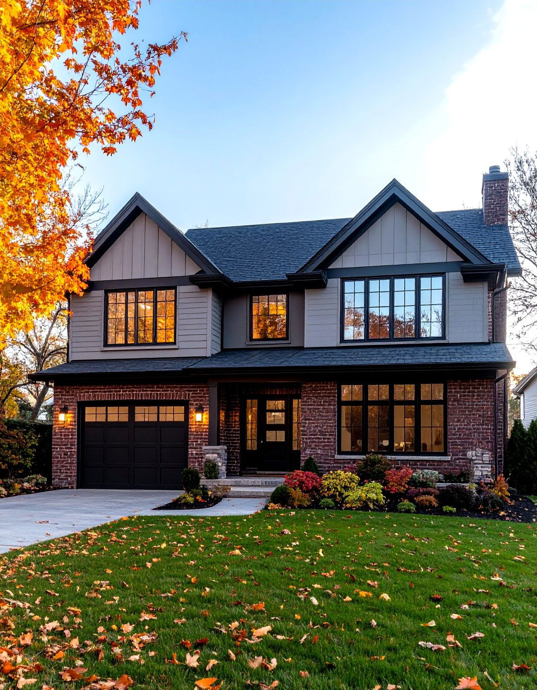 Transitional Style House Exterior - 30 exterior house design ideas