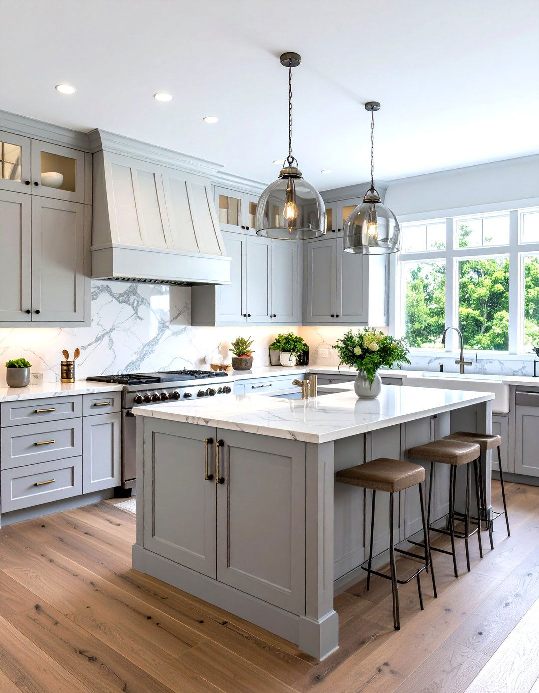 Transitional Style Kitchen Cabinets - 30 design kitchen cabinets ideas