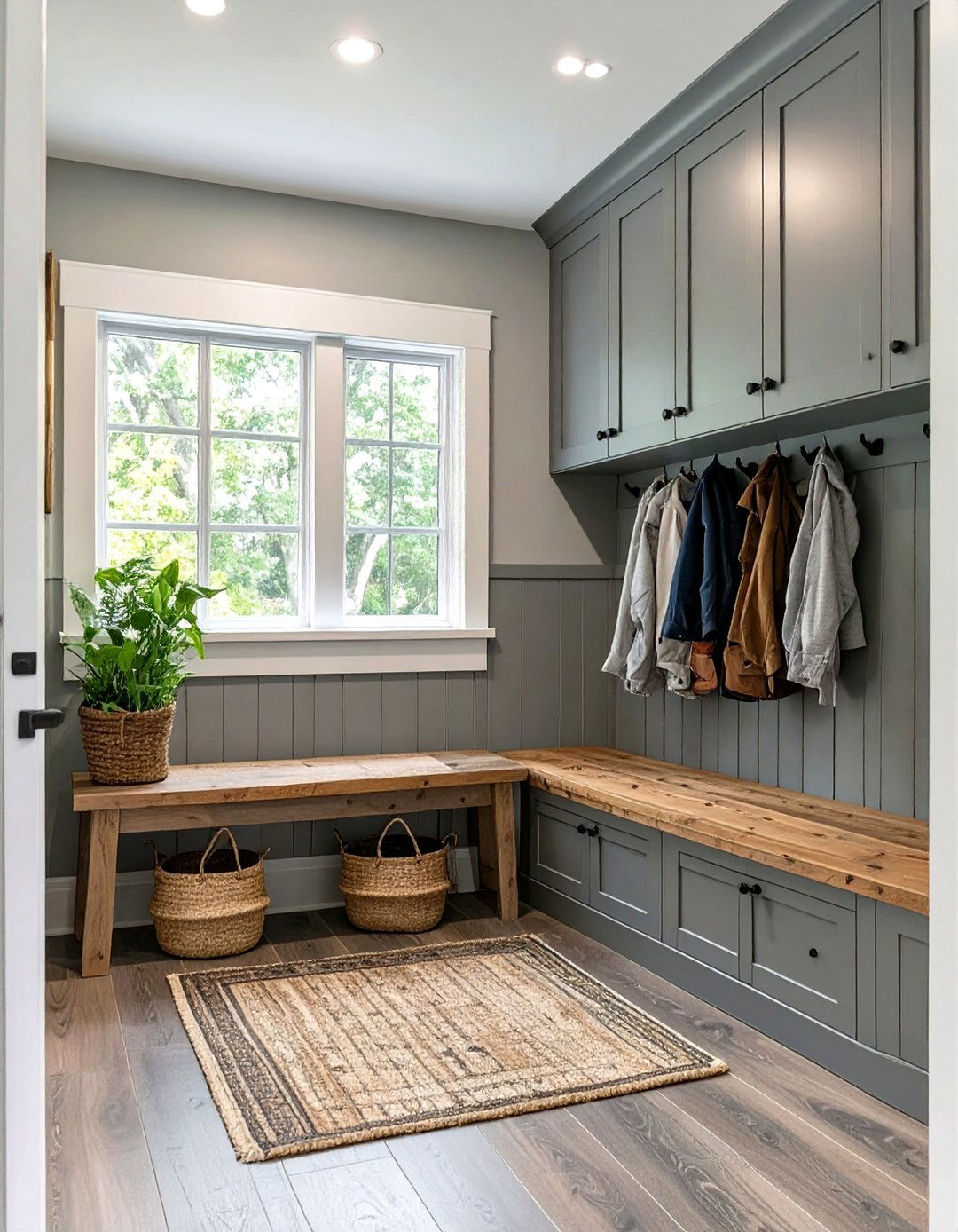 Transitional Style Mudroom - 30 mudroom inspiration