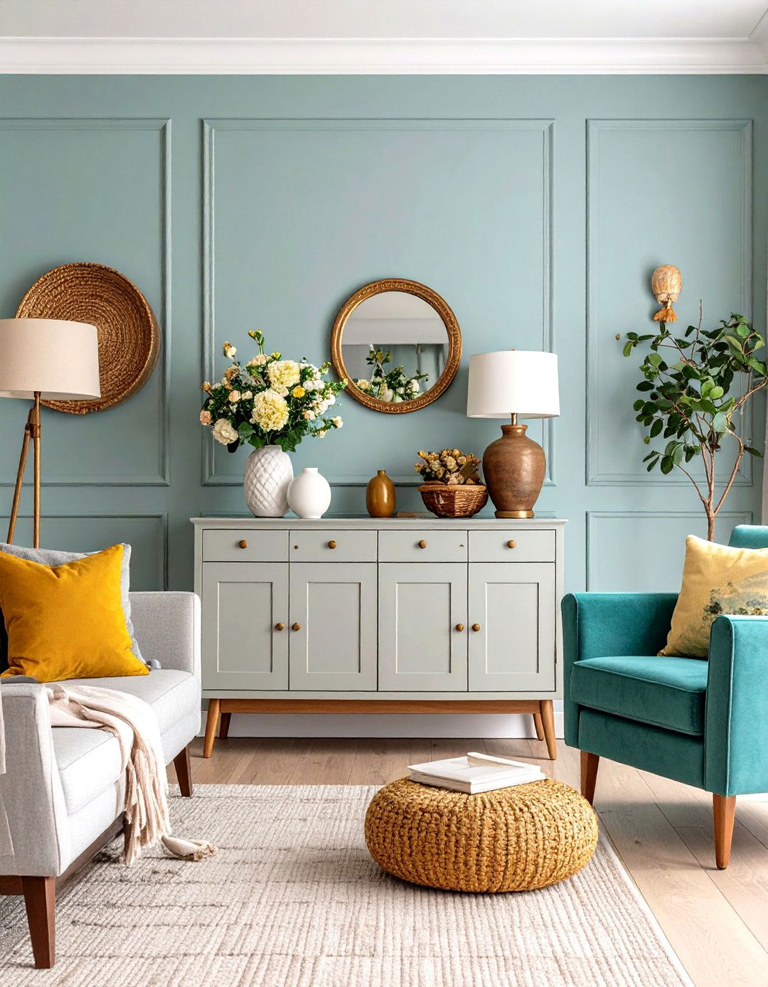 Transitional Style Shaker Living Room Cabinet - 30 living room cabinet ideas