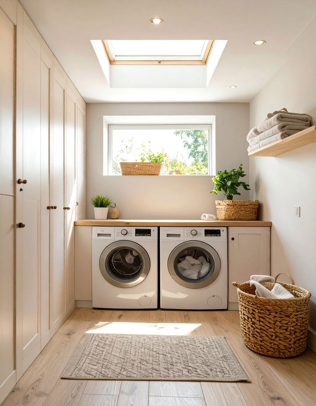 Transom Window Laundry Room - 30 narrow laundry room ideas