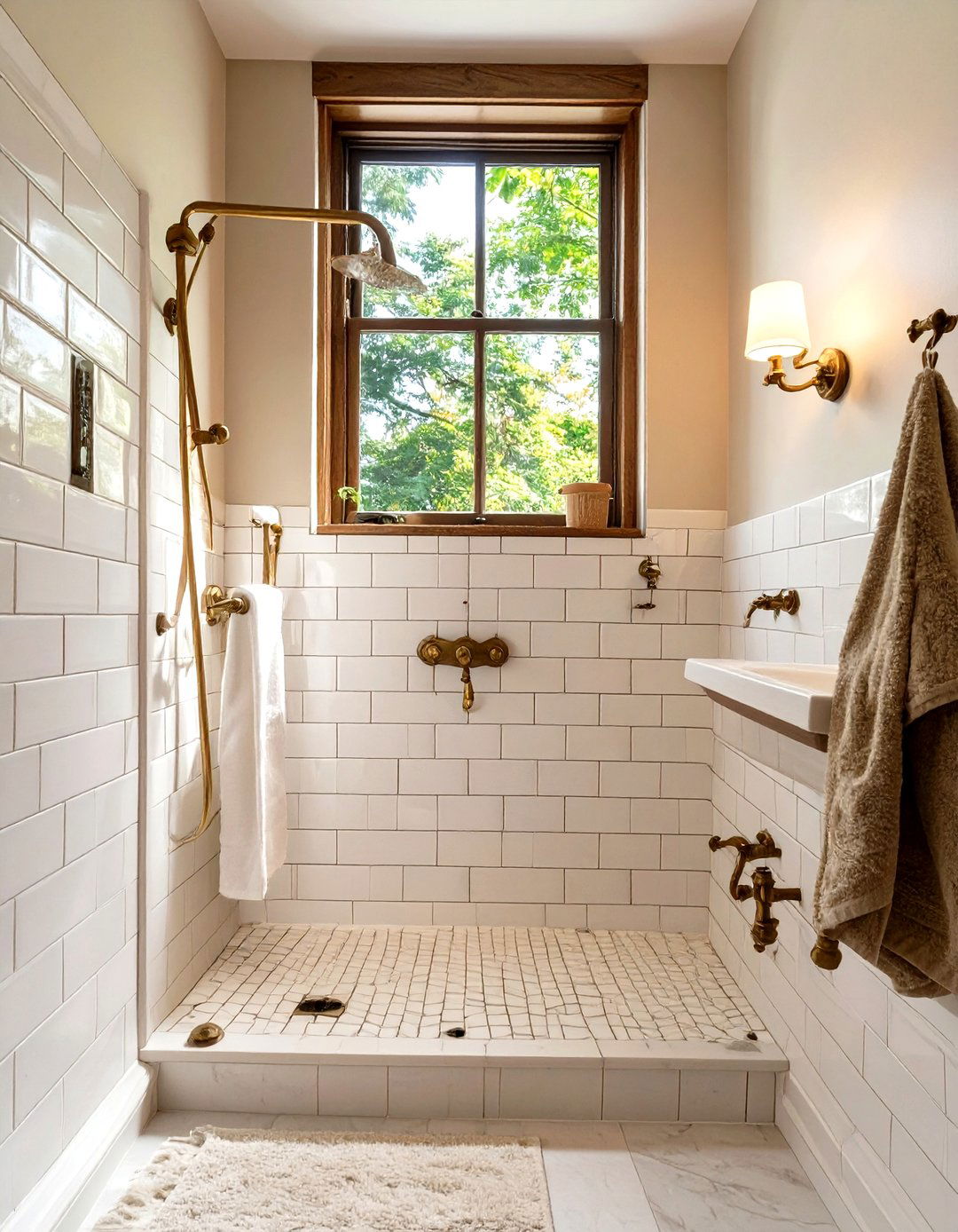 Transom Window in Shower - 30 window in shower ideas