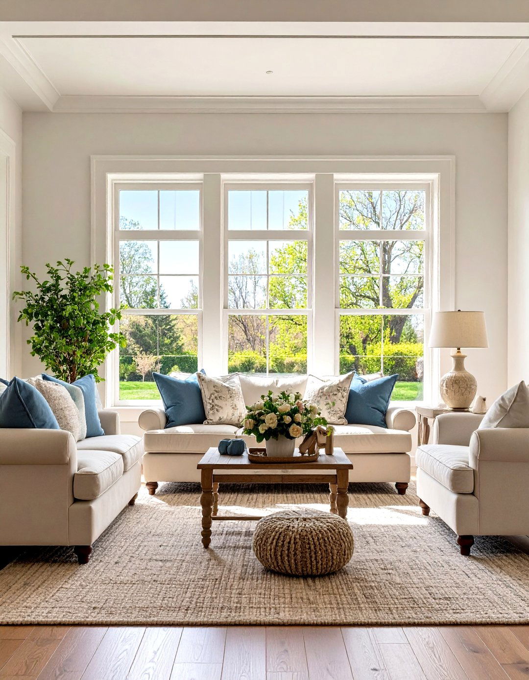 Transom Windows Above Doors and Windows - 30 living room window ideas
