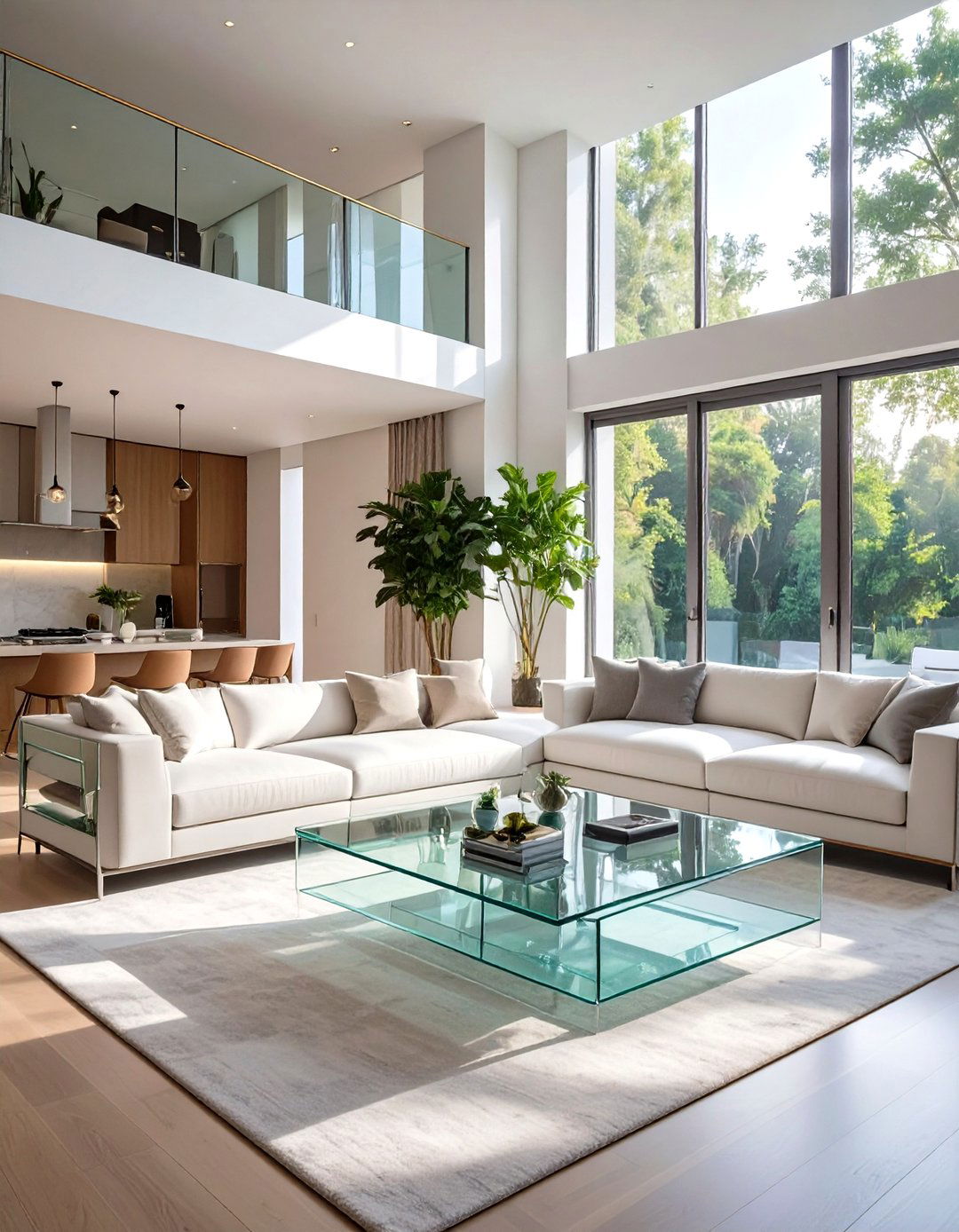 Transparent Acrylic Small Living Room - 30 modern small modern living room design ideas