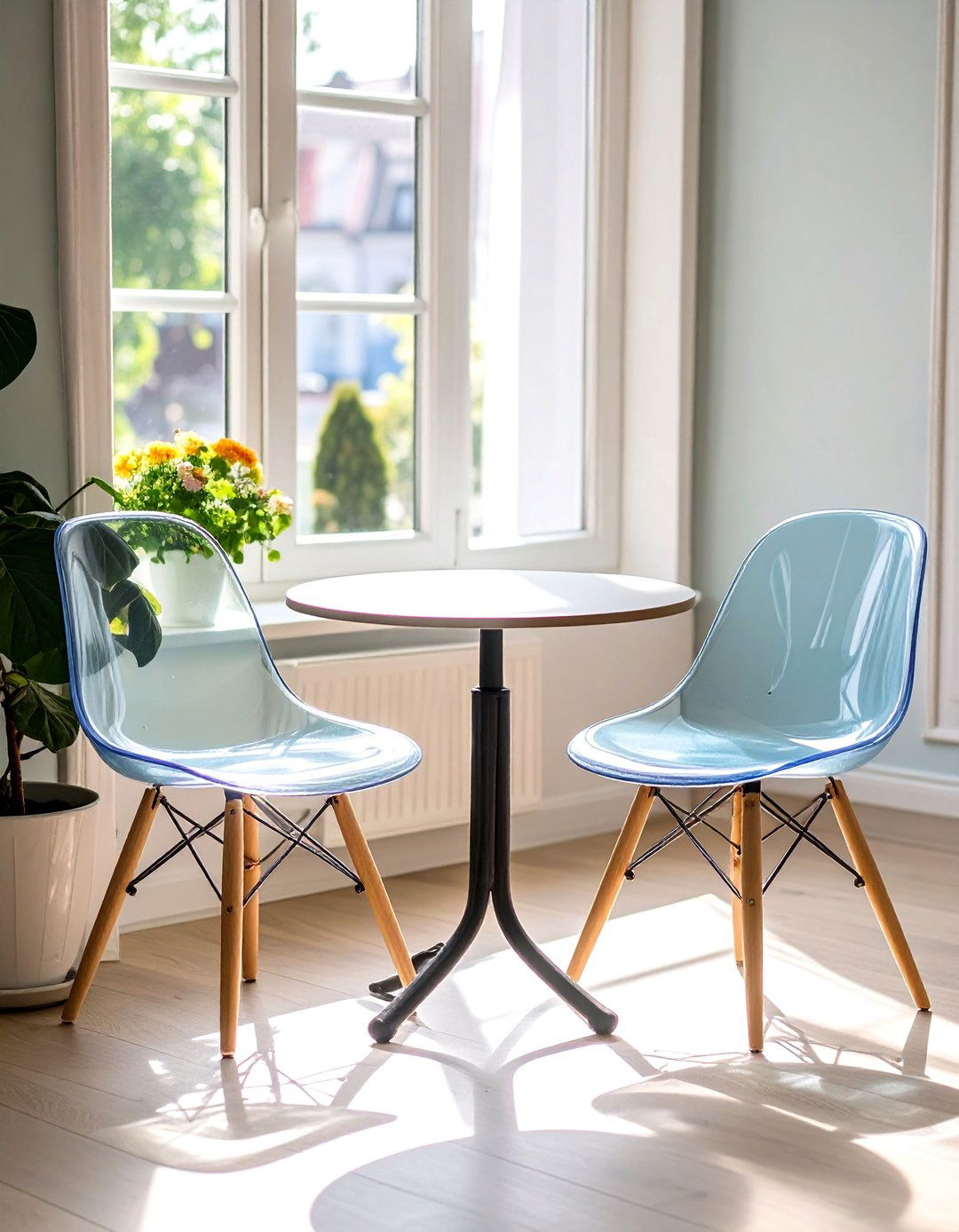 Transparent Ghost Chairs Furniture - 30 small living room furniture ideas