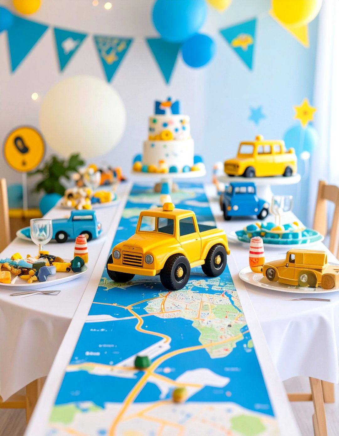 Transportation Cars and Trucks Theme - 30 simple boy baby shower ideas
