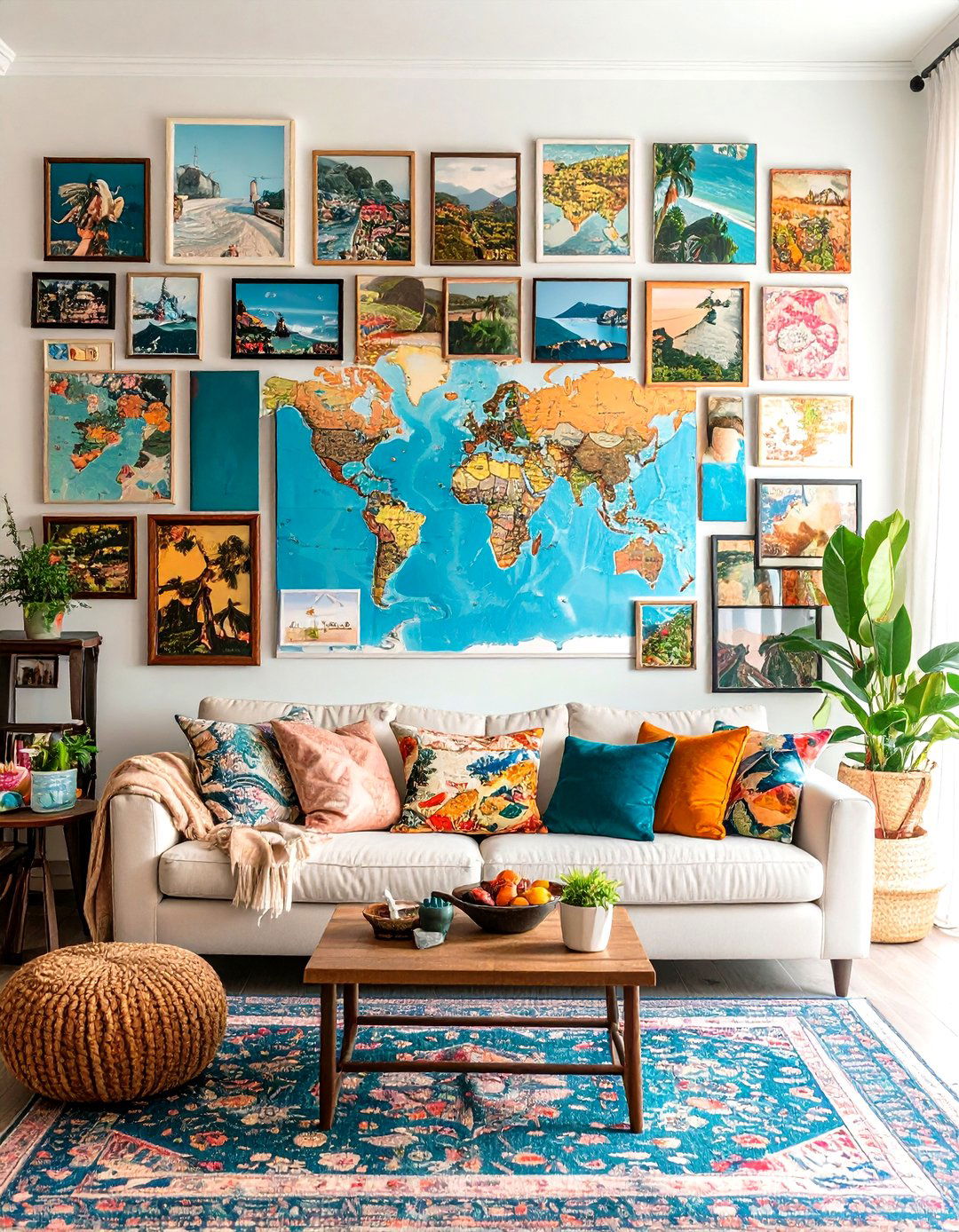 30 Picture Wall Ideas for Living Room Gallery Style - We Love Home Blog