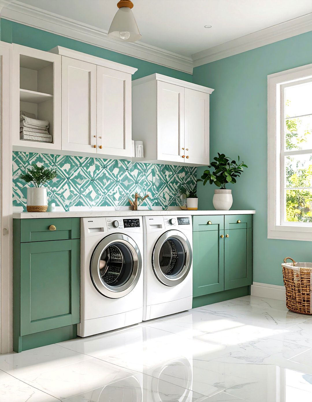 30 Laundry Room Wallpaper Ideas for a Fresh New Look - We Love Home Blog