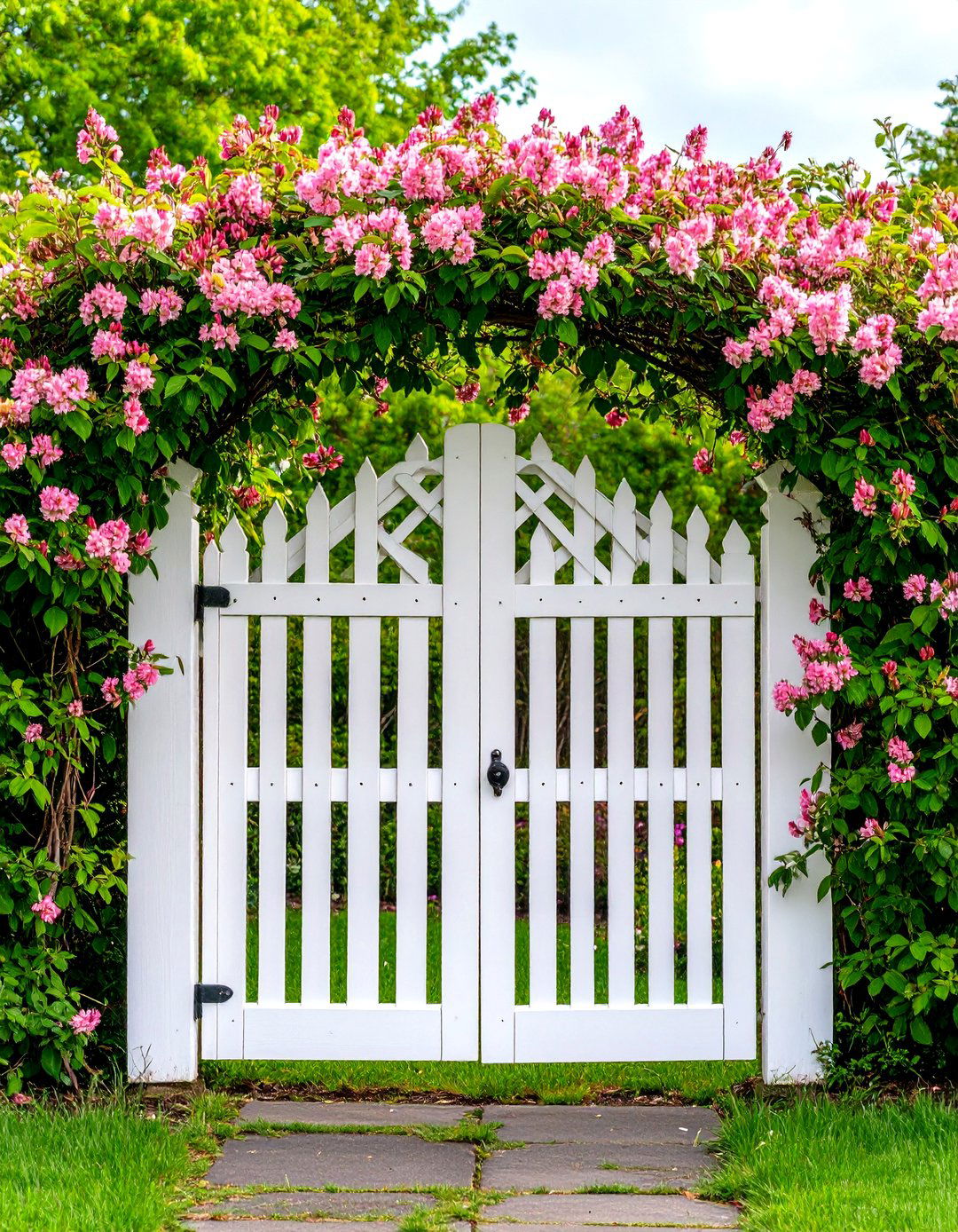 Trellis for a Garden Gate - 30 garden trellis ideas