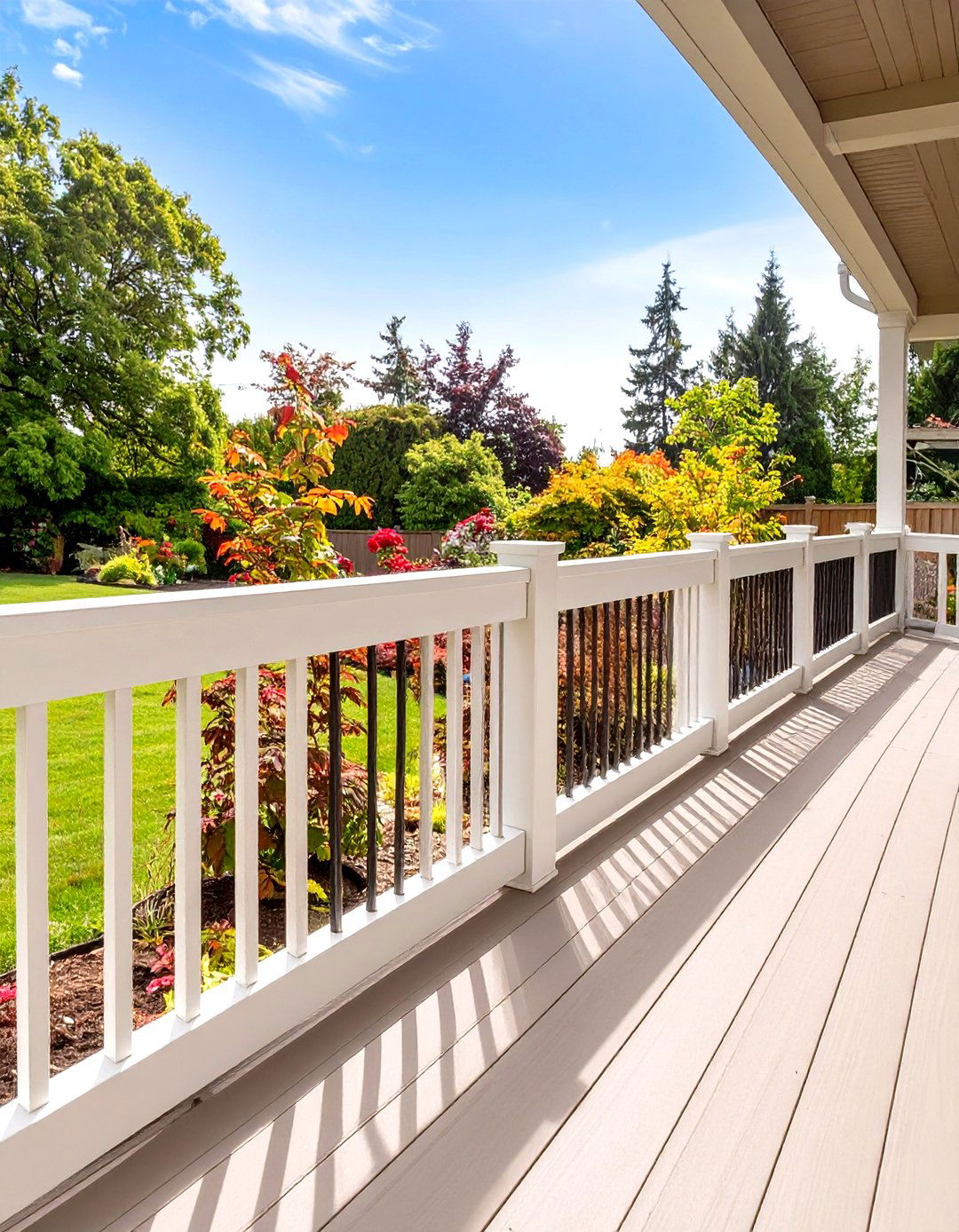 Trex Select Railing for Simple Streamlined Design - 30 trex deck railing ideas