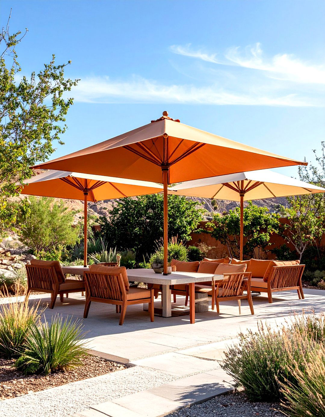 Triangular Sun Sail Patio Shades - 30 patio shades ideas