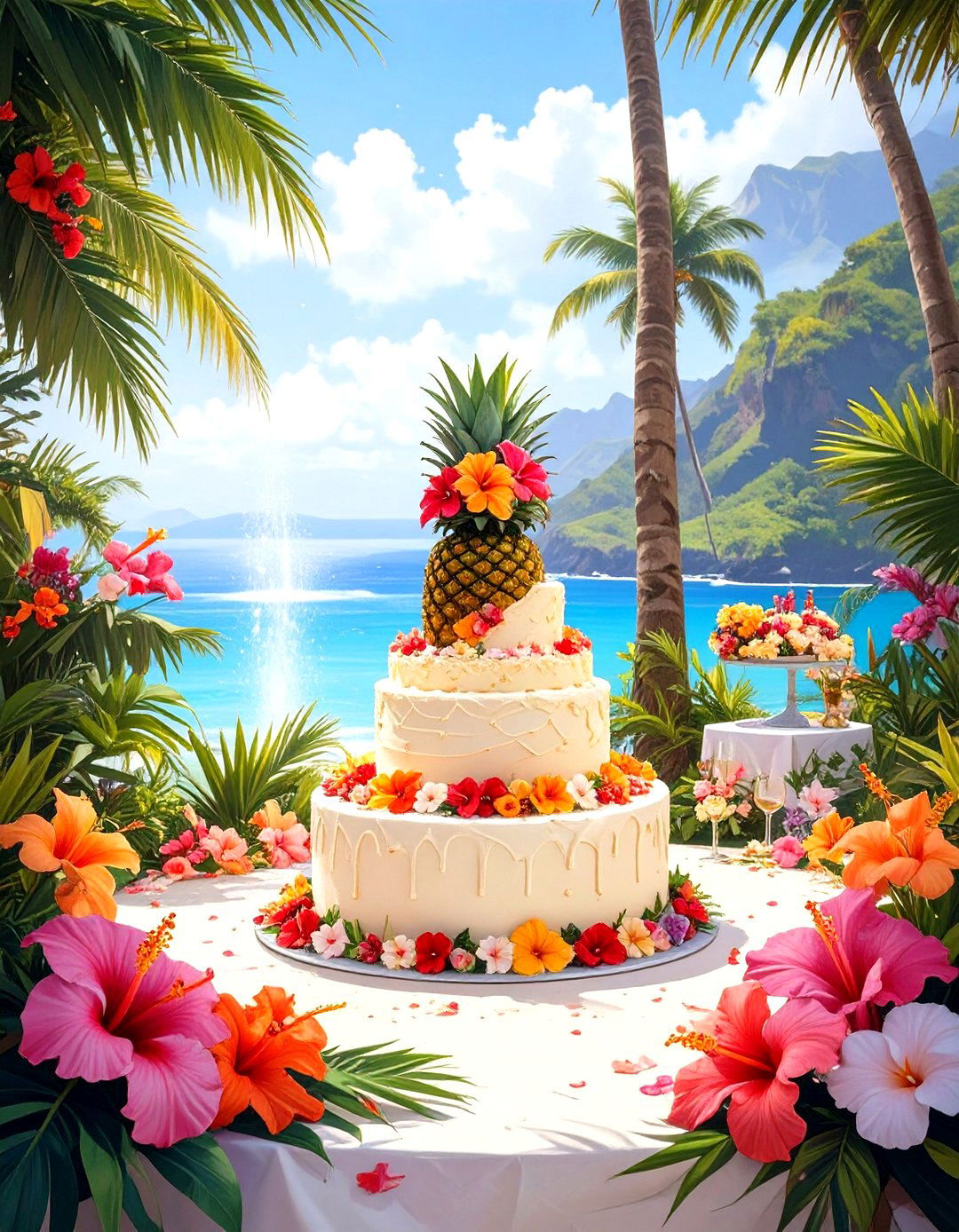 Tropical Aloha Baby Sprinkle Shower - 30 sprinkle shower ideas