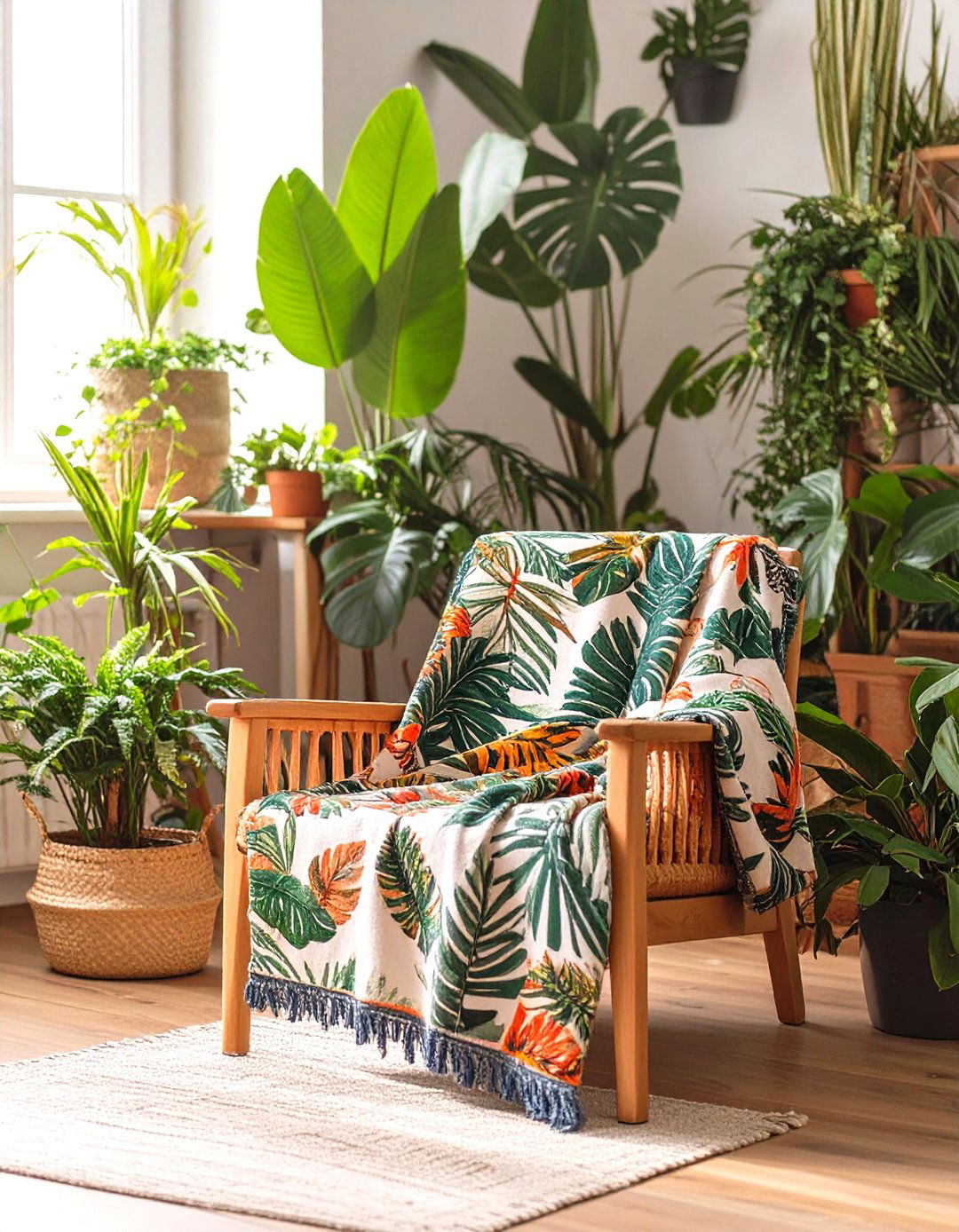 Tropical Indoor Paradise - 30 free interior design ideas