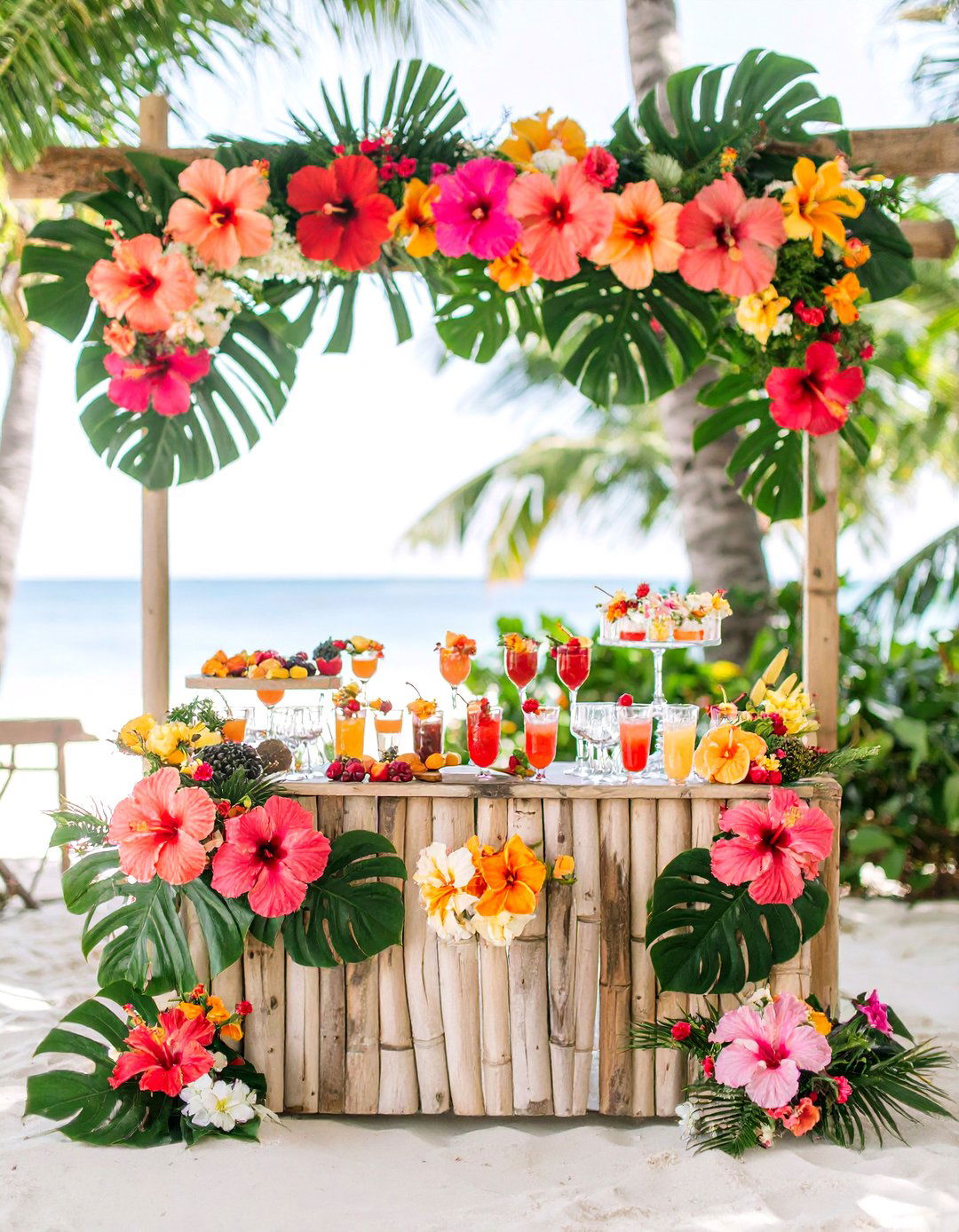 Tropical Luau Bridal Shower - 30 homemade bridal shower ideas