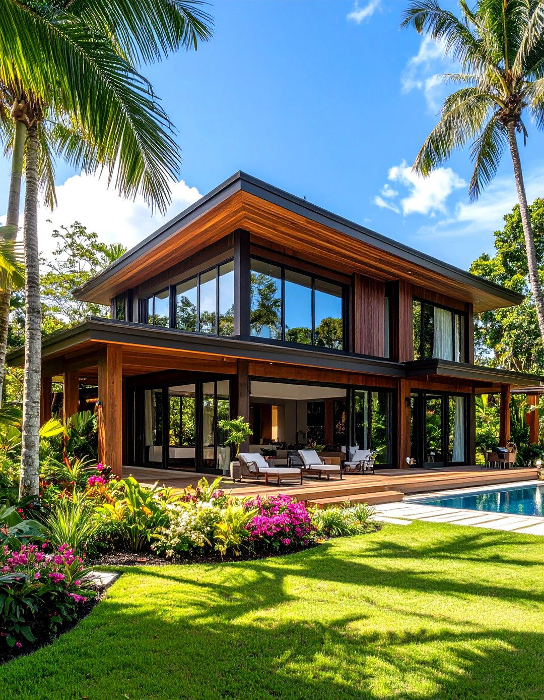 Tropical Open Air House Design - 30 exterior house design ideas