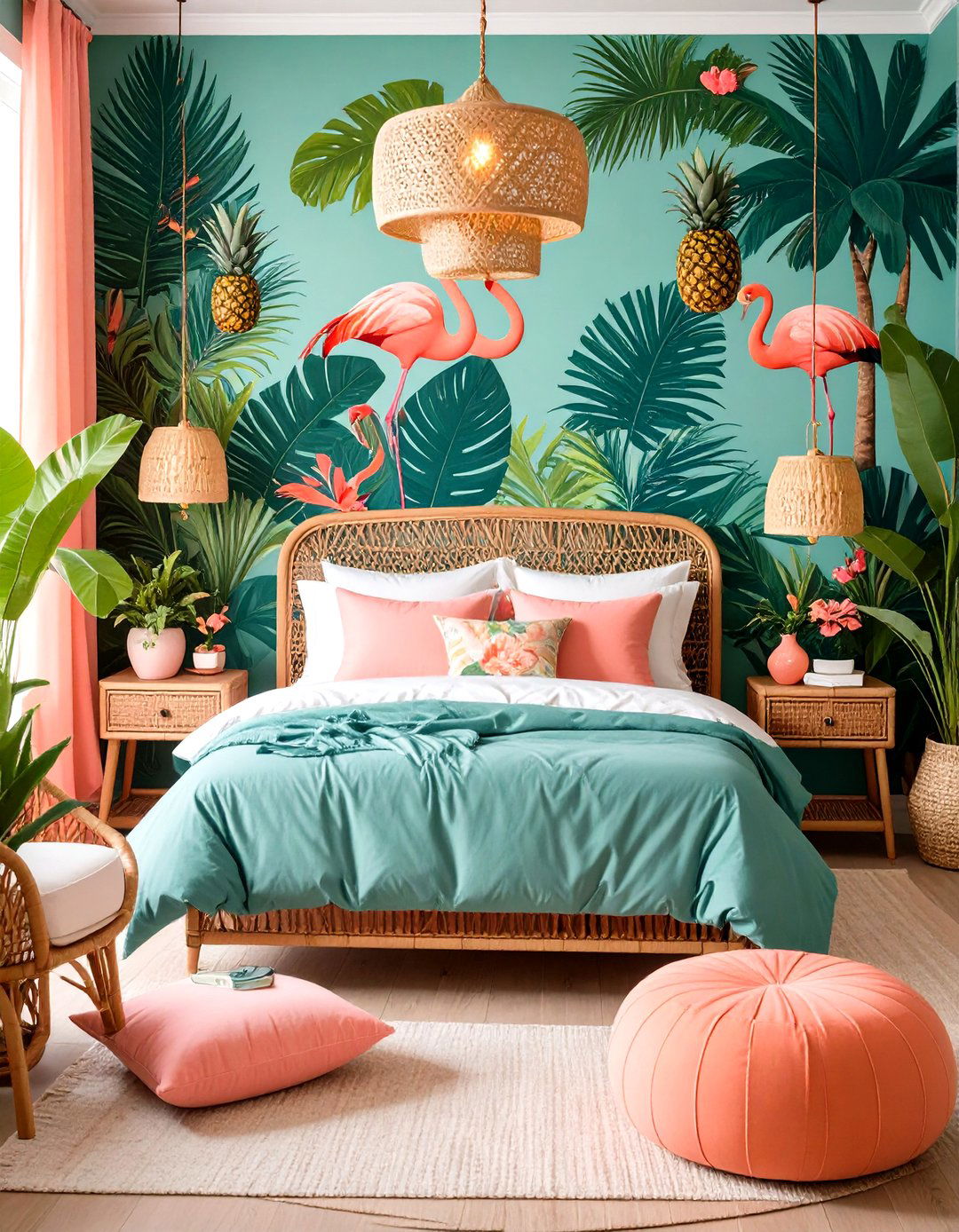 Tropical Paradise Bedroom - 30 little girl bedroom ideas