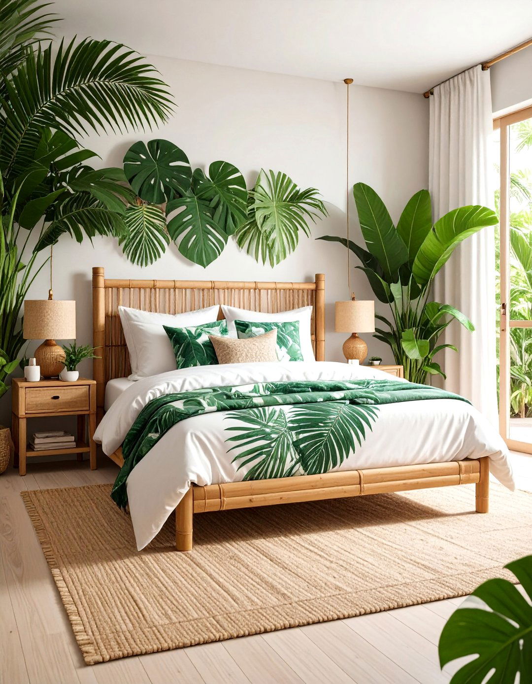 Tropical Paradise Bedroom - 30 adult bedroom ideas