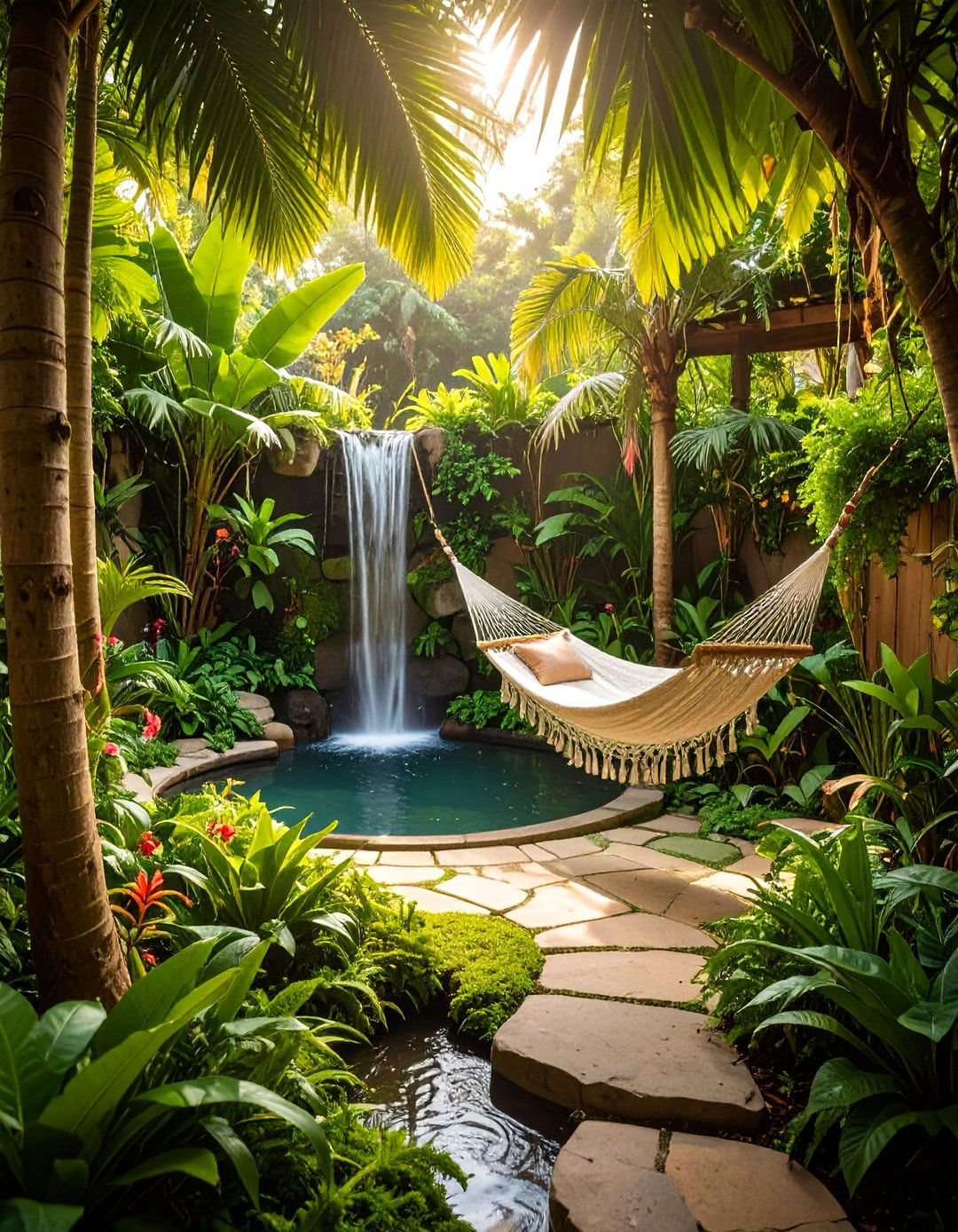 Tropical Paradise Escape Visualization - 30 backyard design software ideas