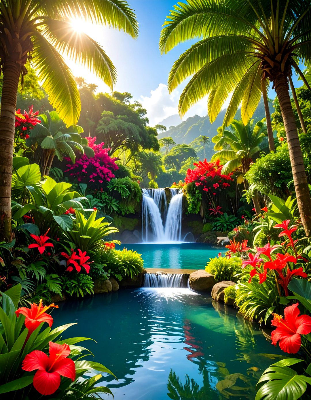 Tropical Paradise Garden - 30 garden decoration ideas