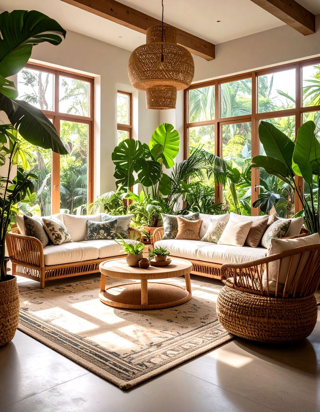 Tropical Paradise Living Room - 30 design living room ideas