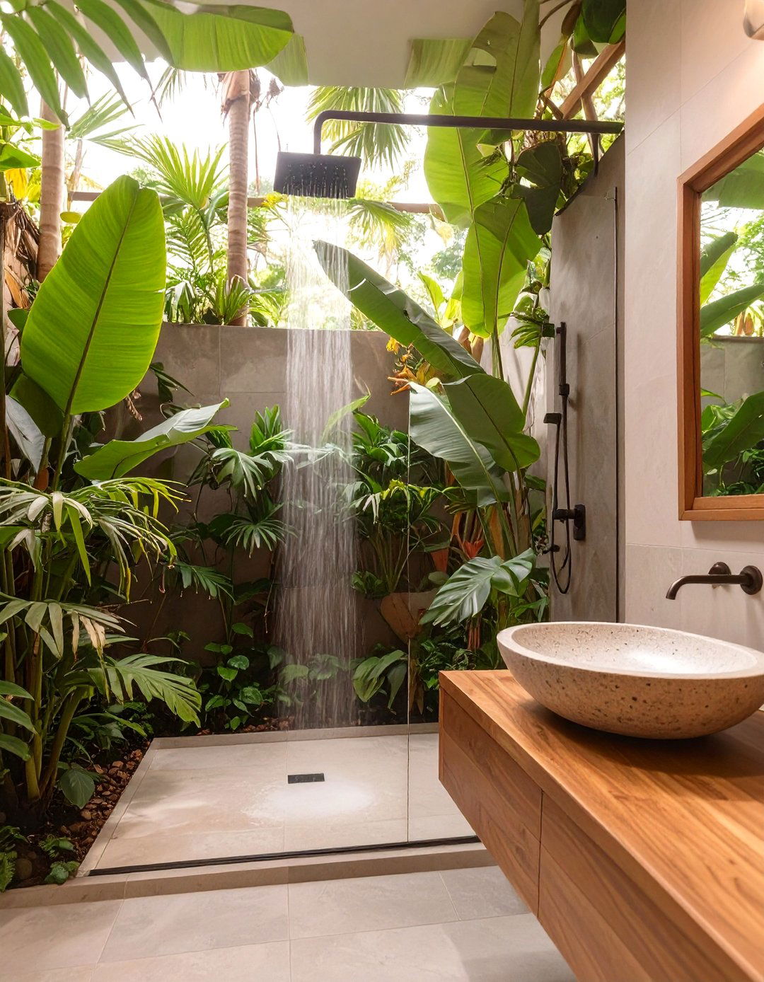 Tropical Rainforest Bathroom Simulator - 30 bathroom design tool ideas