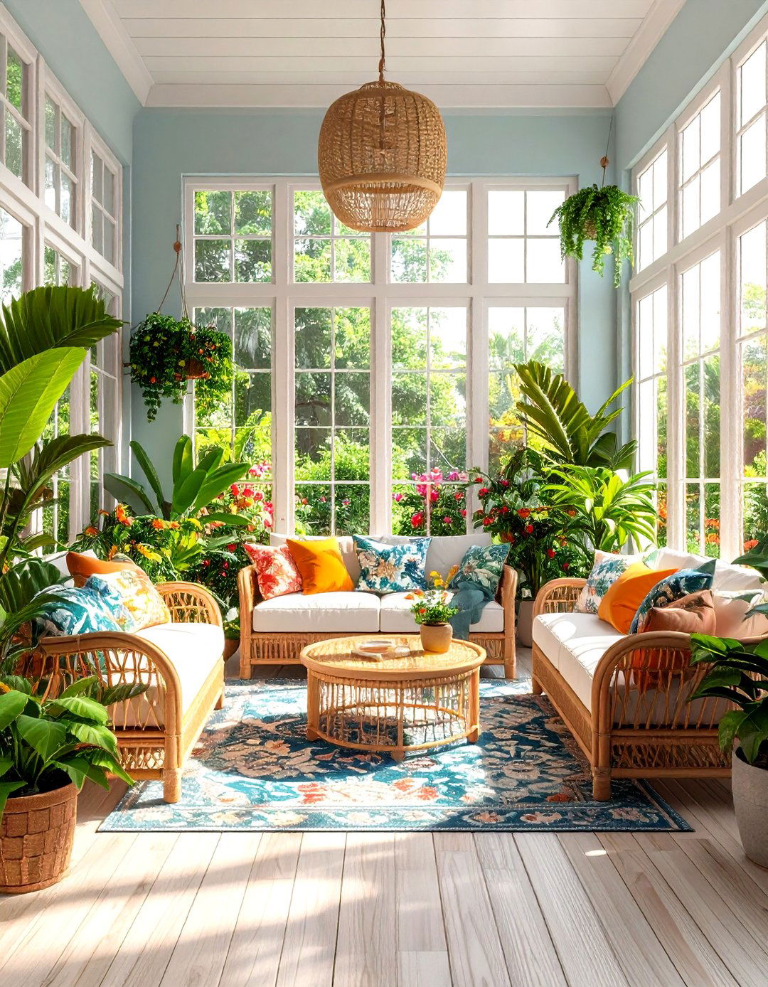 Tropical Sunroom Escape - 30 3d interior design software ideas