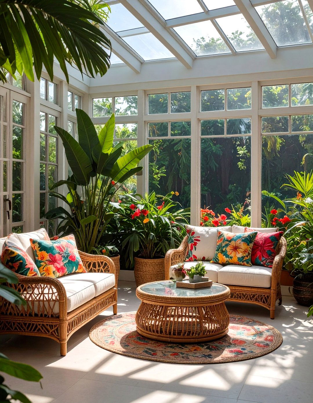 Tropical Vacation Sunroom - 30 interior design simulator ideas