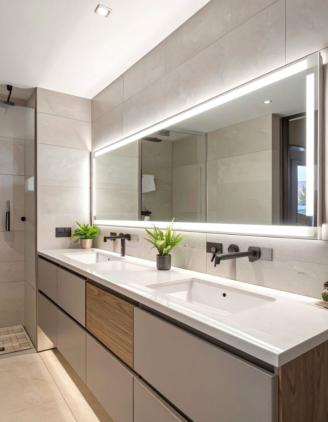 Trough Light Bathroom Lighting - 30 bathroom lighting ideas over mirror