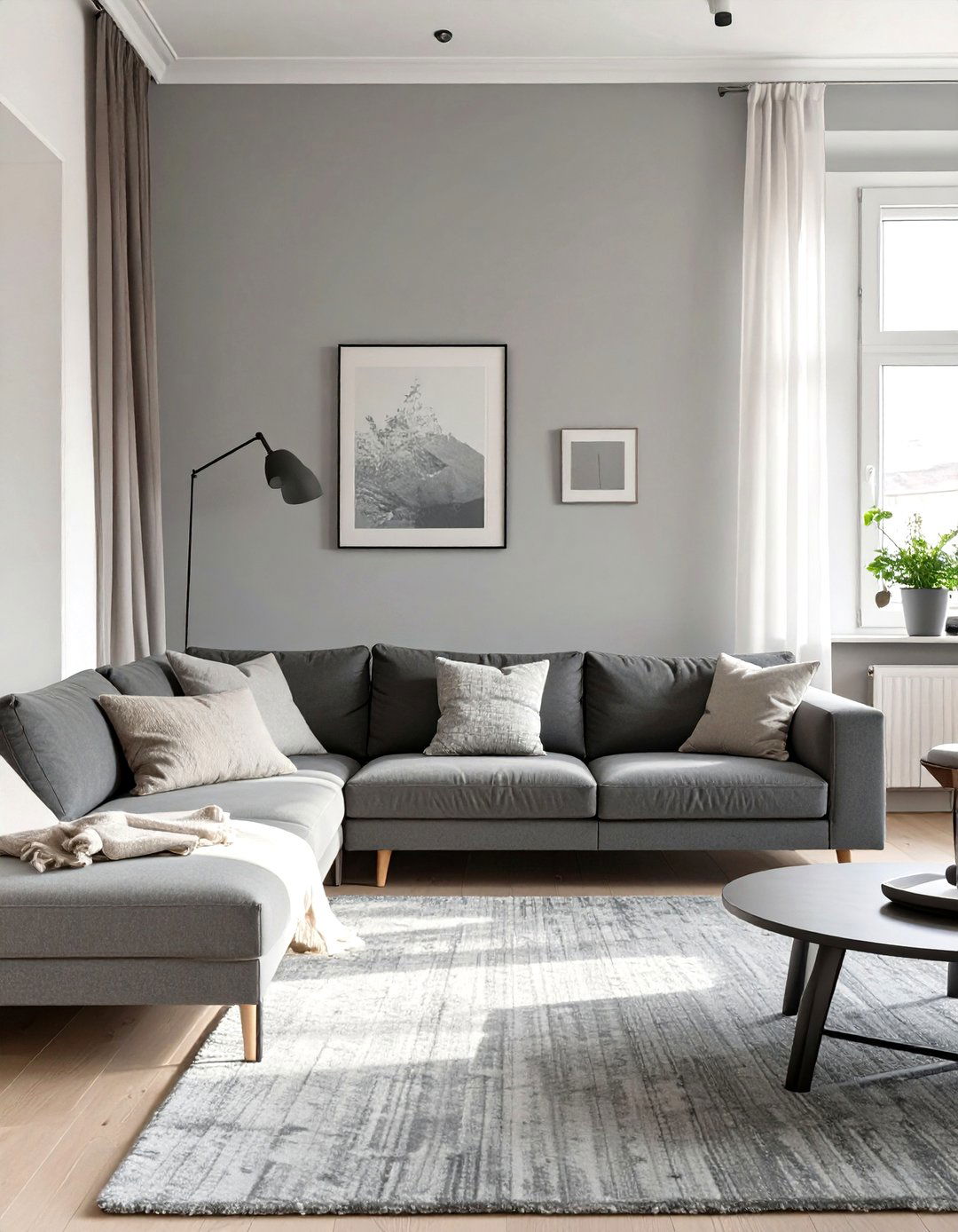 Try a Monochromatic Scheme - 30 simple living room ideas